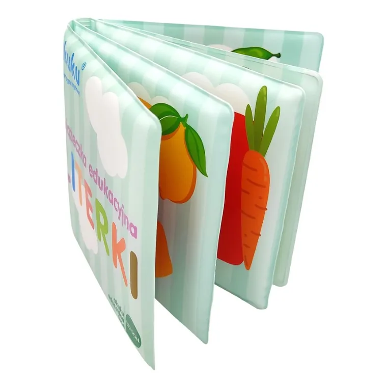 Akuku, książeczka edukacyjna, literki