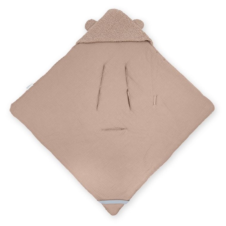 Albero Mio, Cotton Muślin & Boucle, otulacz do fotelika, karmel