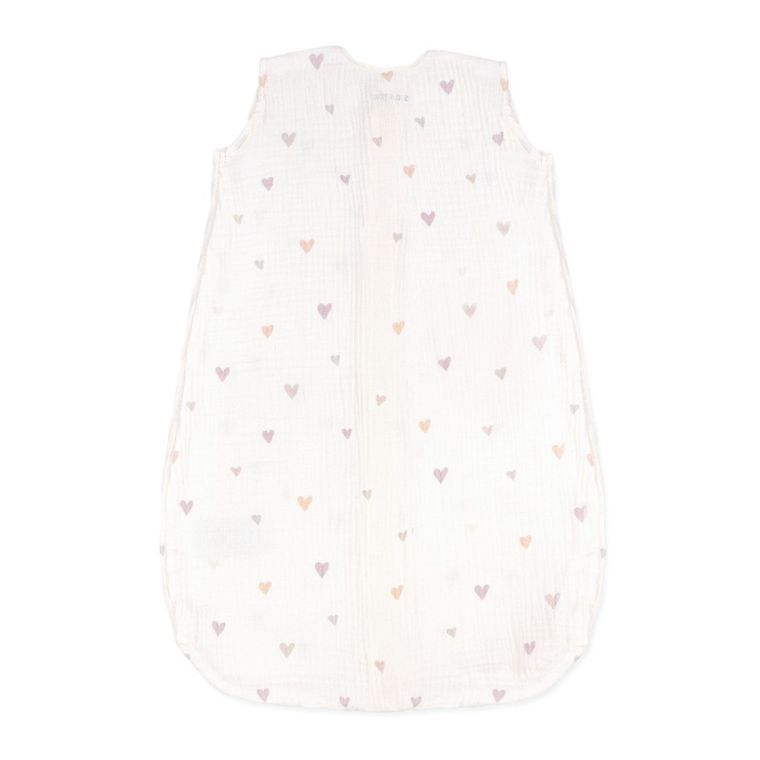 Albero Mio, Mini Hearts, śpiworek do spania, muślinowy,TOG 0.5, rozmiar M