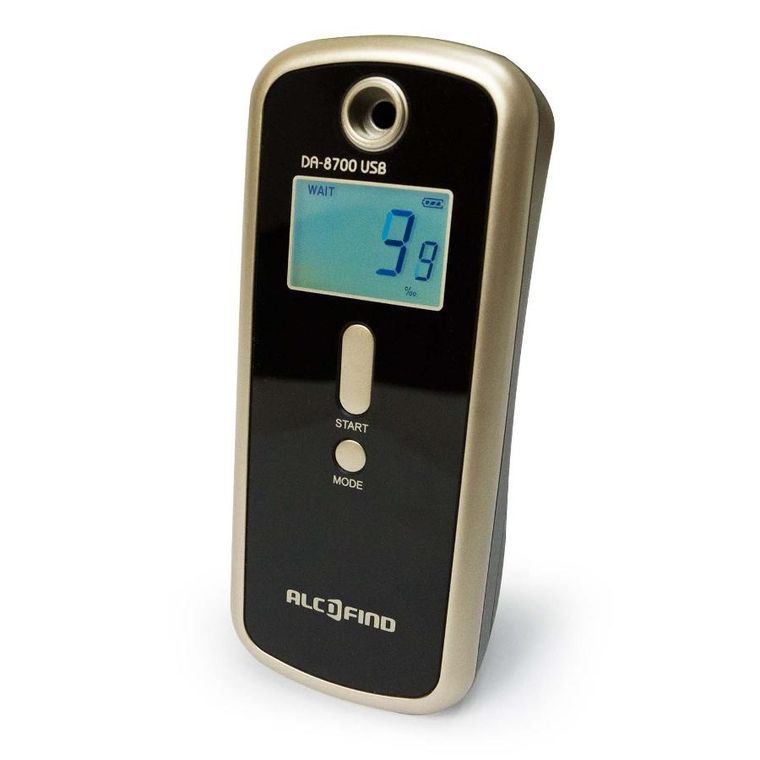 Alcofind, alkomat elektrochemiczny, DA 8700