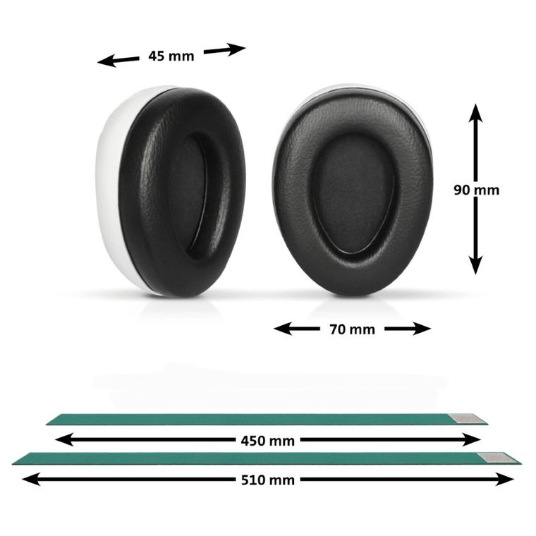 Alecto, BV-72, nauszniki wygłuszające dla niemowląt