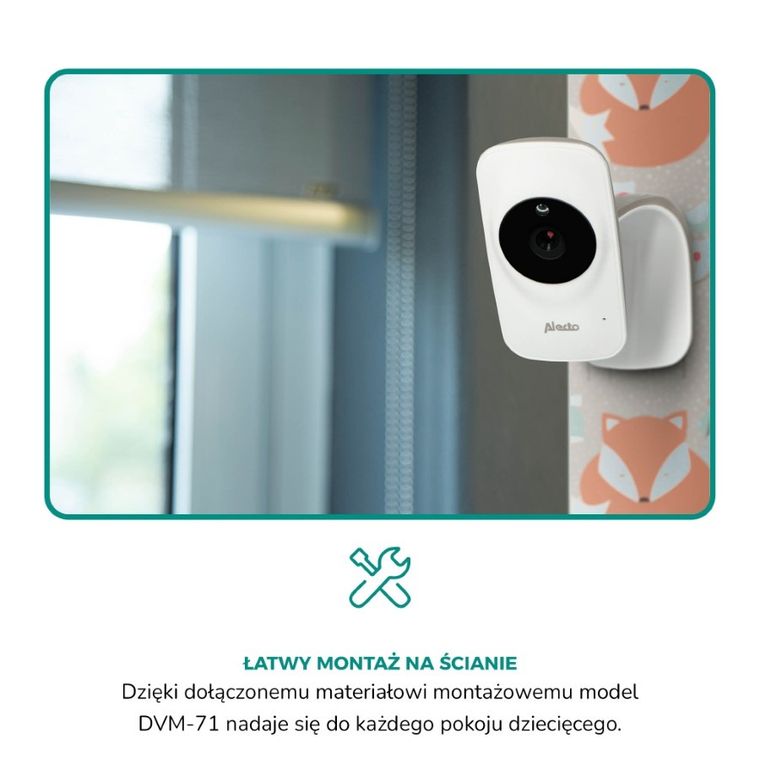 Alecto, niania elektroniczna, DVM-71