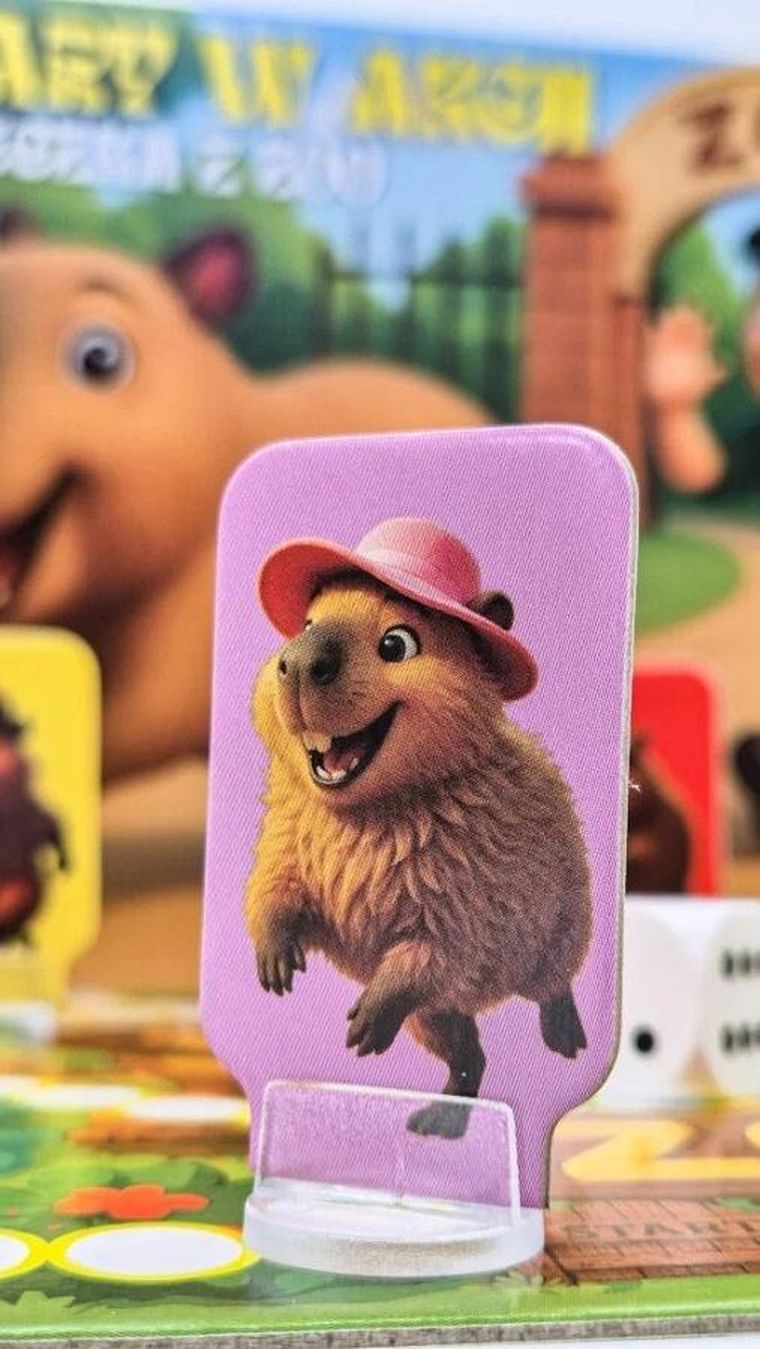 Alexander, Kapibary w akcji, Ucieczka z zoo, gra familijna