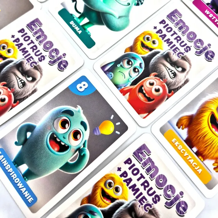 Alexander, Piotruś + Pamięć, Emocje, gra karciana
