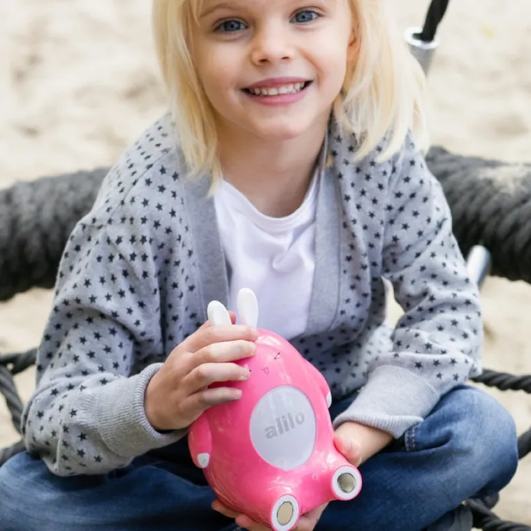 Alilo, Króliczek Happy Bunny, zabawka interaktywna, różowa