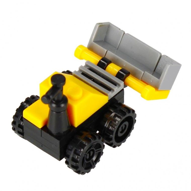 Alleblox, Budowa, Spychacz, klocki konstrukcyjne, 22 elementy