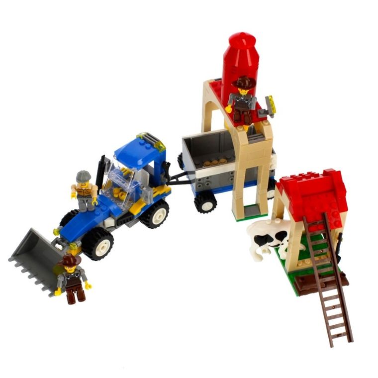 Alleblox, farma, klocki konstrukcyjne, 344 elementy