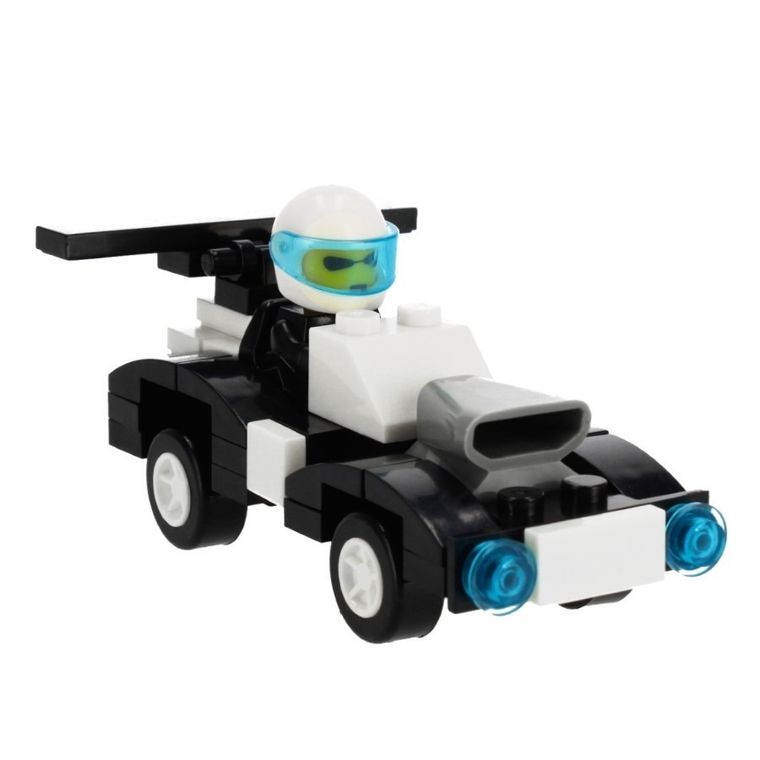 Alleblox, samochód wyścigowy, klocki konstrukcyjne