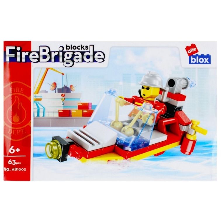 Alleblox, straż, klocki konstrukcyjne