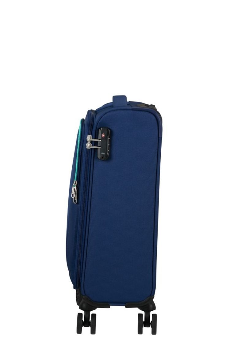 American Tourister, Sea Seeker Spinner, walizka, navy, 40-55-20 cm