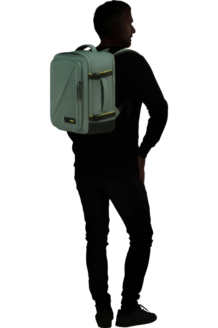 American Tourister, Take2cabin, plecak kabinowy do wizz air, dark forest, M/S