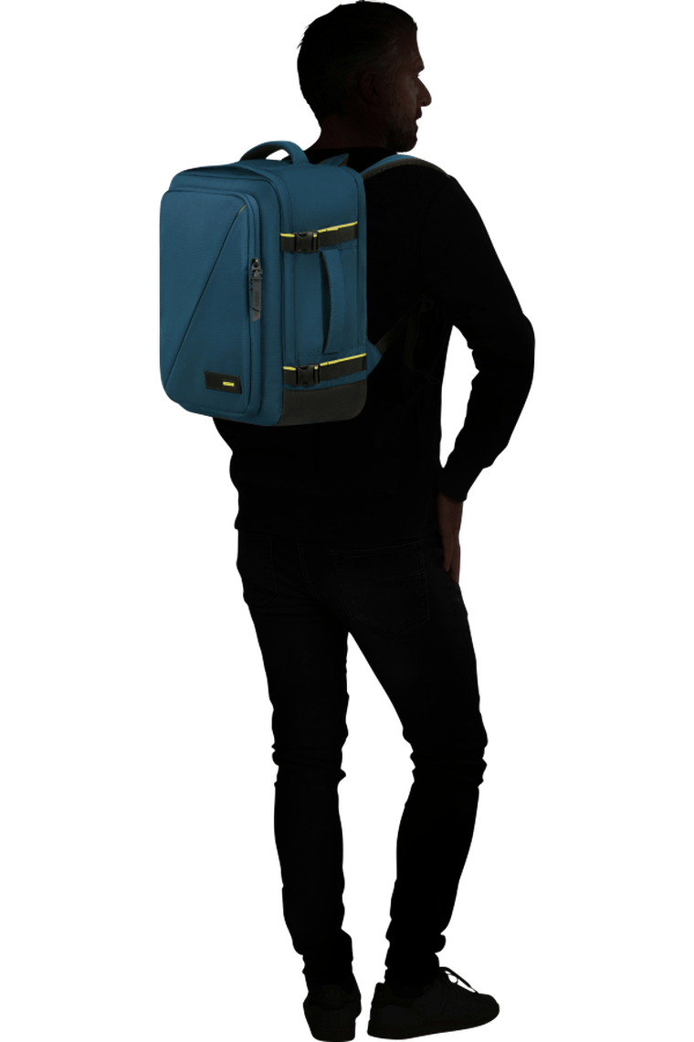 American Tourister, Take2cabin, plecak kabinowy do wizz air, harbor blue, M/S