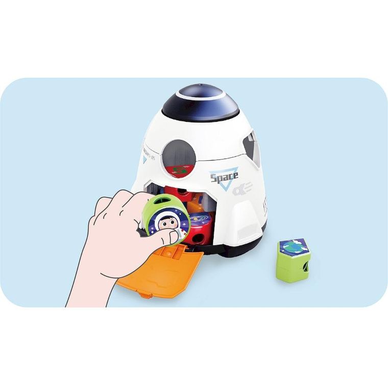 Anek dla Dzieci, kosmiczny sorter, zabawka edukacyjna