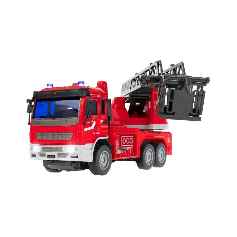 Anek dla Dzieci, Straż pożarna, pojazd zdalnie sterowany, czerwony, 1:30