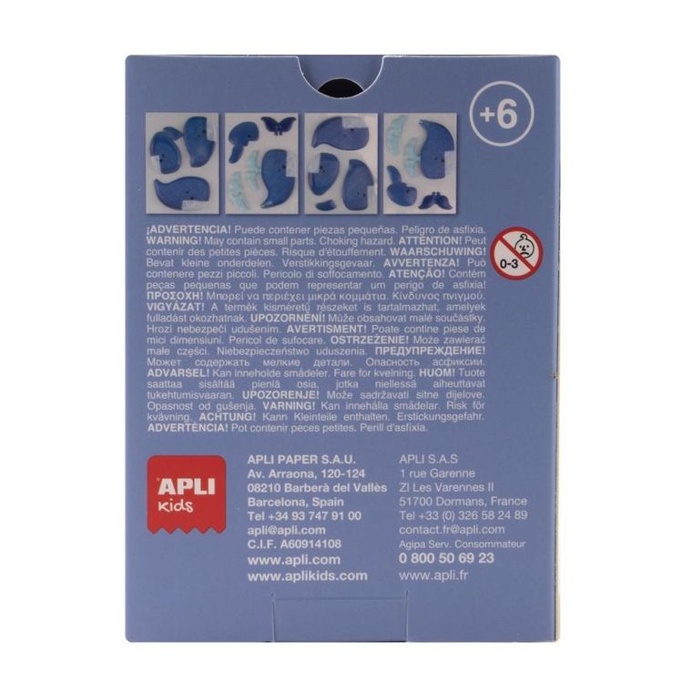 Apli Kids, Ocean, Wieloryb, puzzle 3D