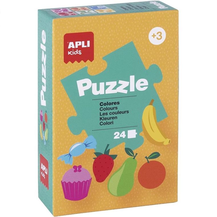 Apli Kids, puzzle edukacyjne, 6-24 elementy