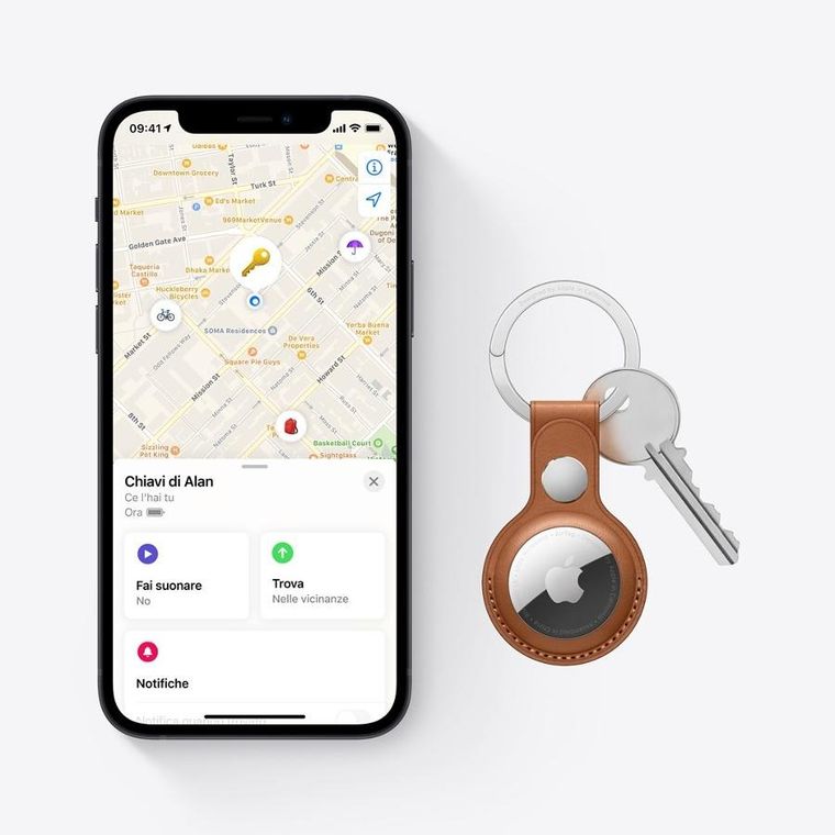 Apple, AirTag, lokalizator, MX542ZY/A, 4 szt.
