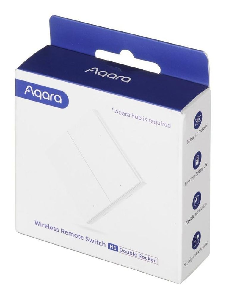 Aqara, Wireless Remote Switch H1, bezprzewodowy włącznik, Wrs-r02