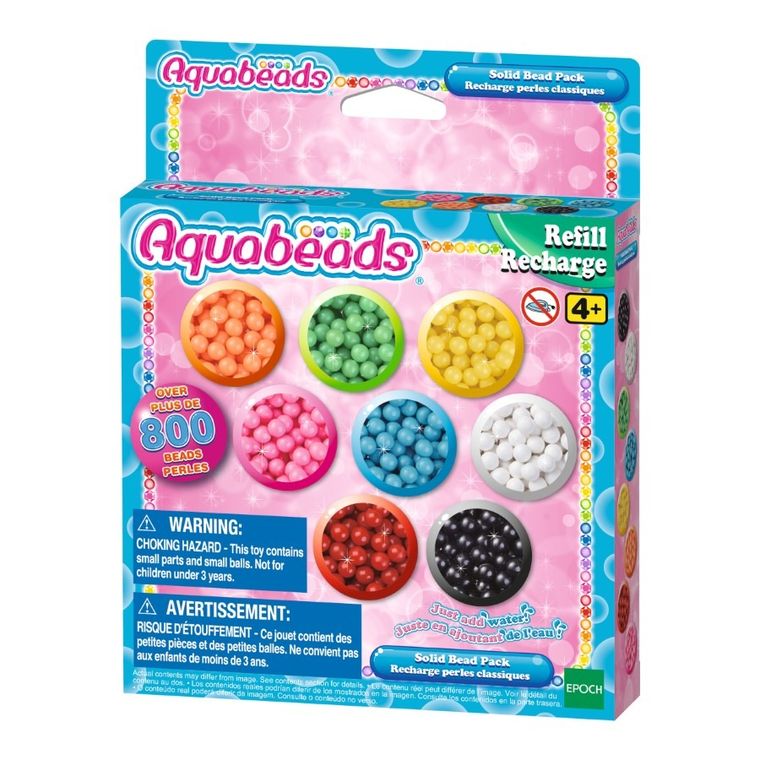 Aquabeads, Koraliki podstawowe, zestaw uzupełniający, 31517