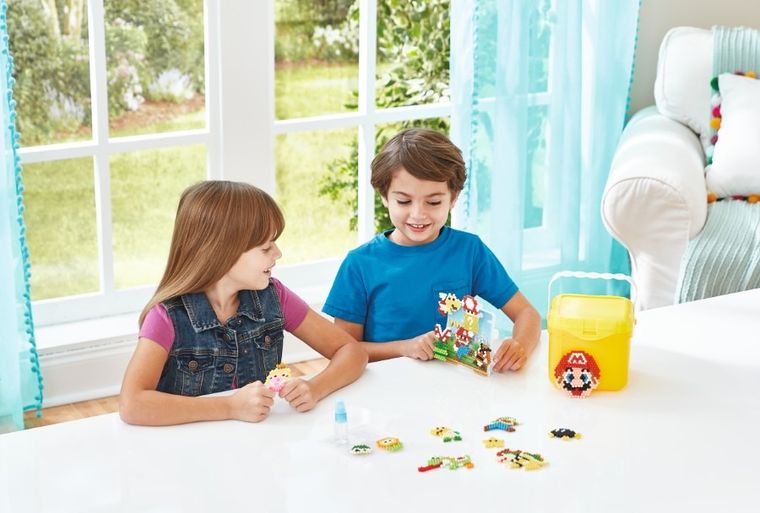 Aquabeads, Super Mario, zestaw startowy, 2500 elementów, 31774