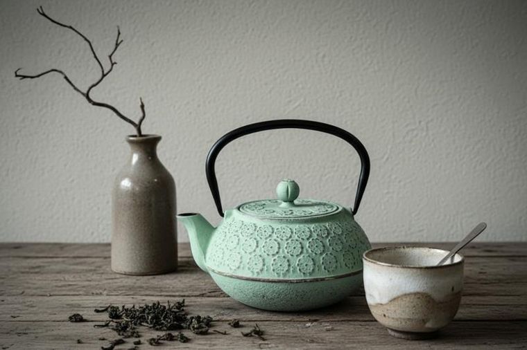 Aromelio, Kumo, czajnik żeliwny z zaparzaczem, 1000 ml