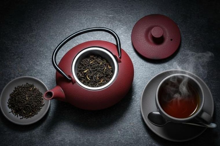 Aromelio, Nomi, czajnik żeliwny z zaparzaczem, 800 ml