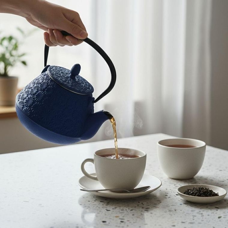 Aromelio, Taki, czajnik żeliwny z zaparzaczem, 1000 ml