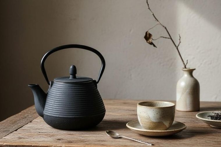 Aromelio, Yuki, czajnik żeliwny z zaparzaczem, 1000 ml