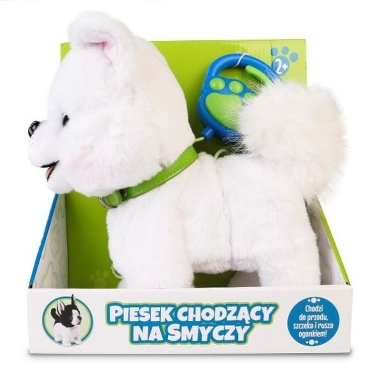 Artyk, Piesek chodzący na smyczy, maskotka interaktywna