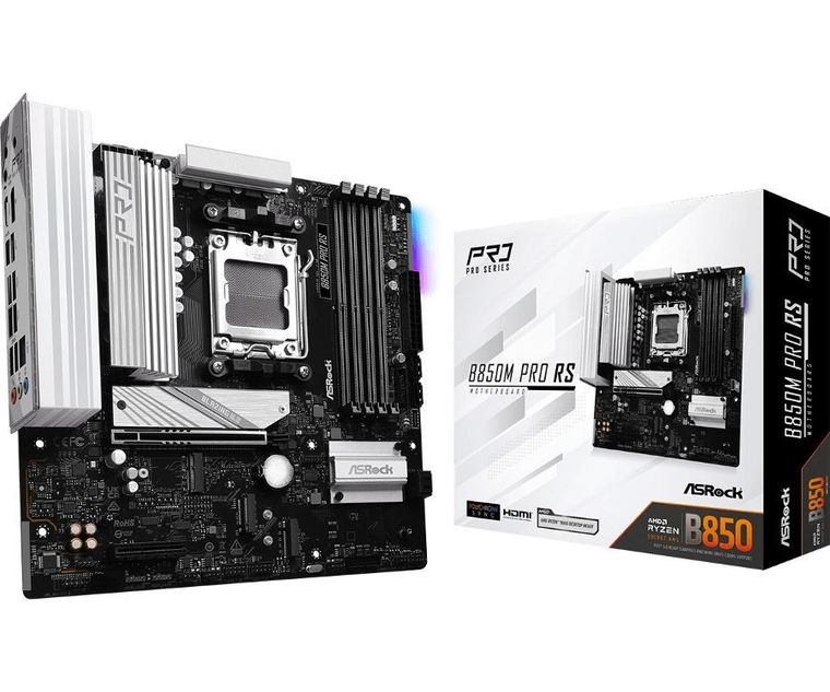 ASRock, płyta główna, B850M PRO RS AM5 4DDR5 mATX