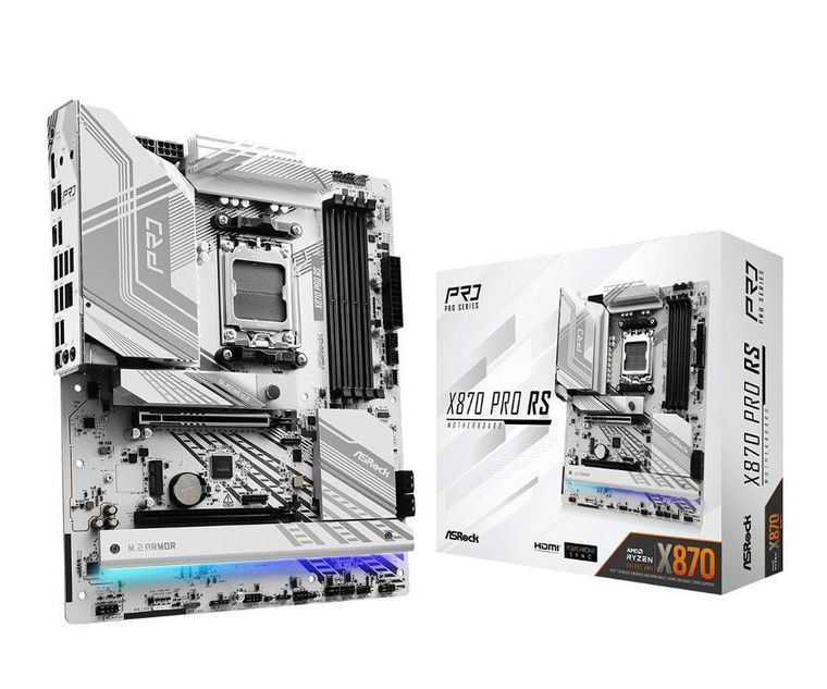 ASRock, płyta główna, X870 PRO RS AM5 4DDR5 M.2 ATX