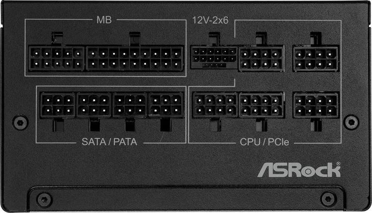 ASRock, zasilacz modularny, SL-1000G, 1000W, 80PLUS GOLD
