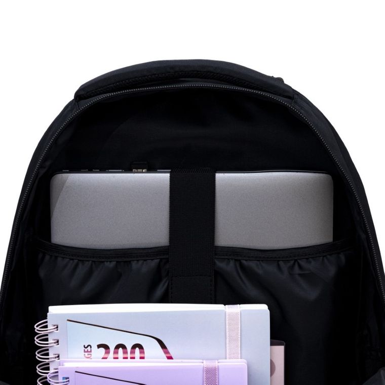 Astra, FC Barcelona, plecak szkolny, 3-komorowy, Black