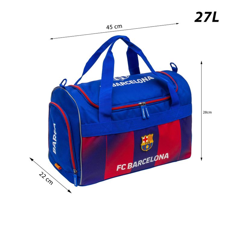 Astra, FC Barcelona, torba treningowa, niebieski