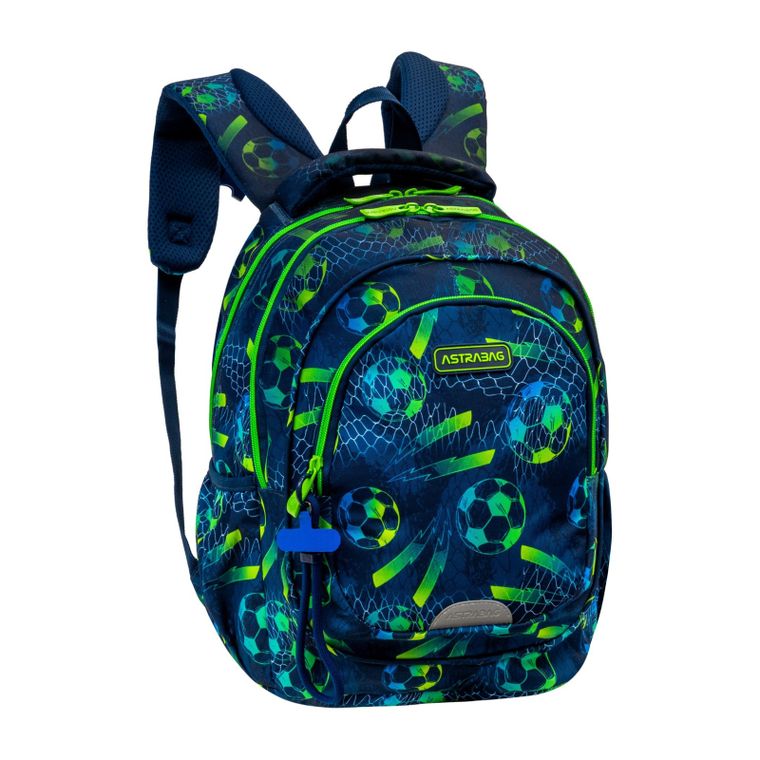 Astrabag, plecak szkolny, 3-komorowy, Football