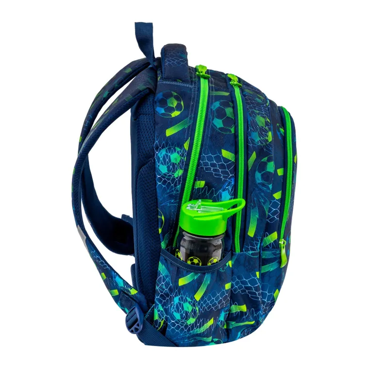 Astrabag, plecak szkolny, 3-komorowy, Football