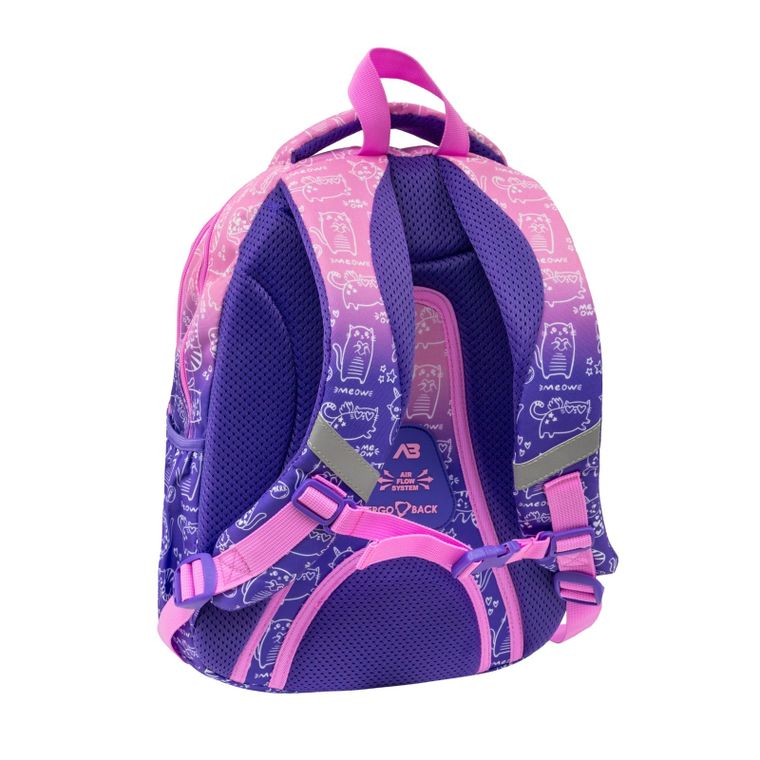 Astrabag, plecak szkolny, 3-komorowy, Kitty