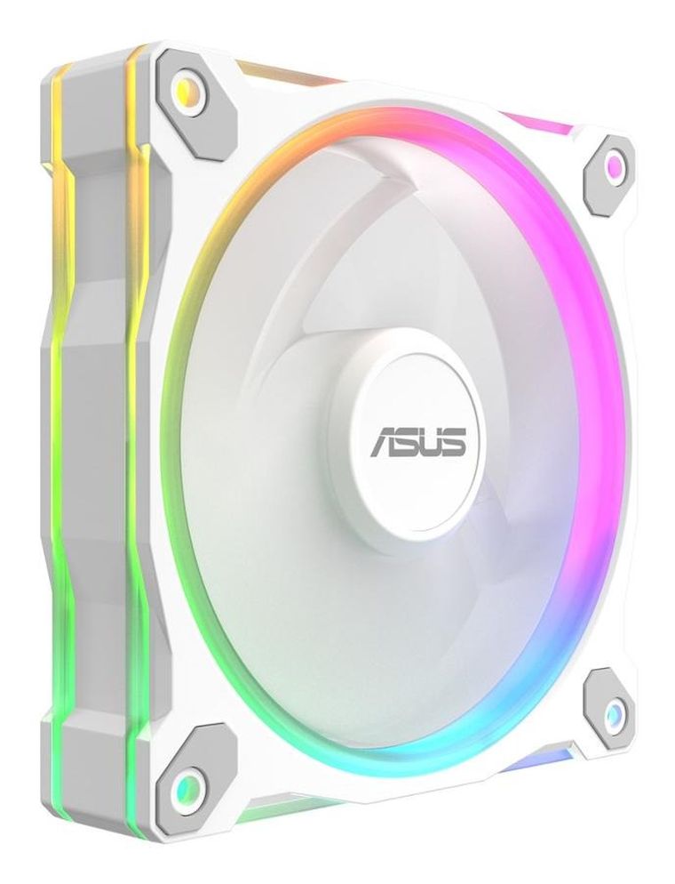 Asus, Prime, wentylator, biały, ARGB, MR120 FAN
