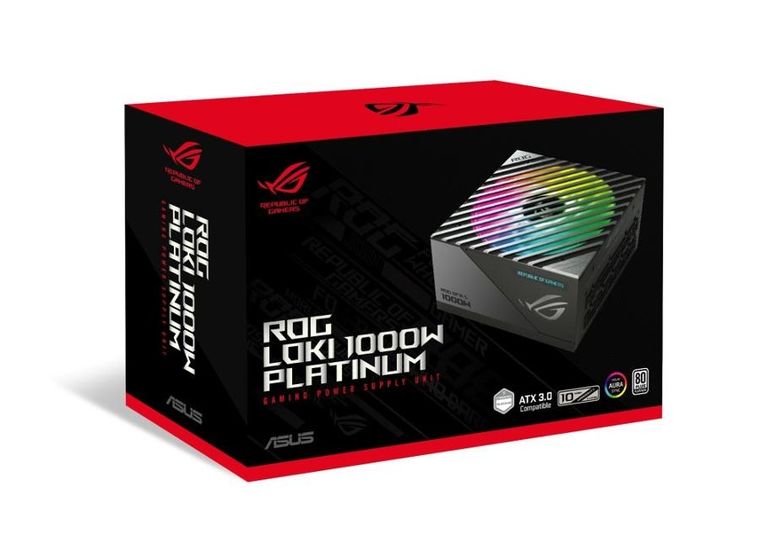 Asus, Rog Loki, zasilacz, platinum, Sfx-l 1000W