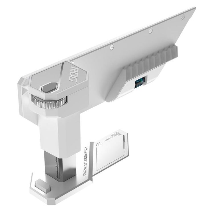 Asus, uchwyt na kartę, XH01 ROG HERCULX WHITE