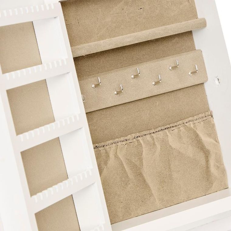 Atmosphera, Cheri, lusterko kosmetyczne ze schowkiem na biżuterię, 29-22-15 cm