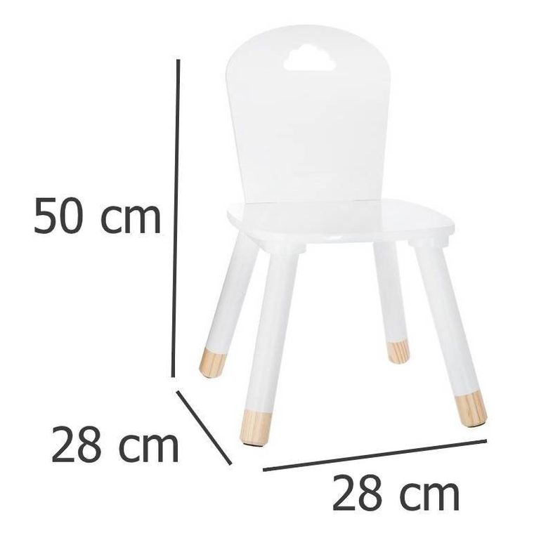 Atmosphera for kids, krzesło dziecięce, 50-28-28 cm