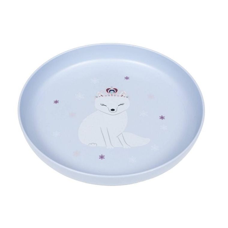 Atmosphera for kids, zestaw dla dzieci do jedzenia, Winter fox, 5 elementów