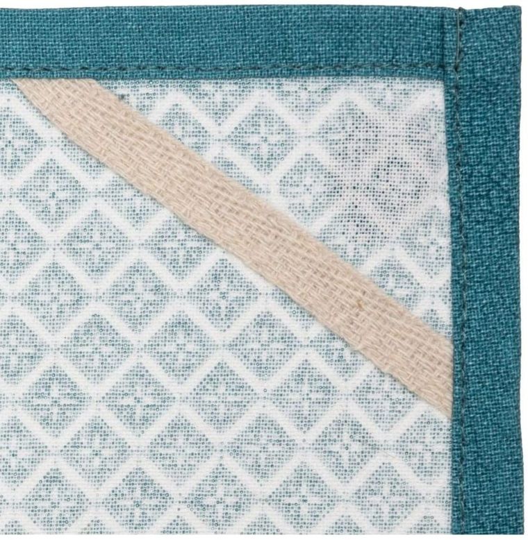 Atmosphera, ręczniki kuchenne z printem, 45-70 cm, 3 szt., niebieskie