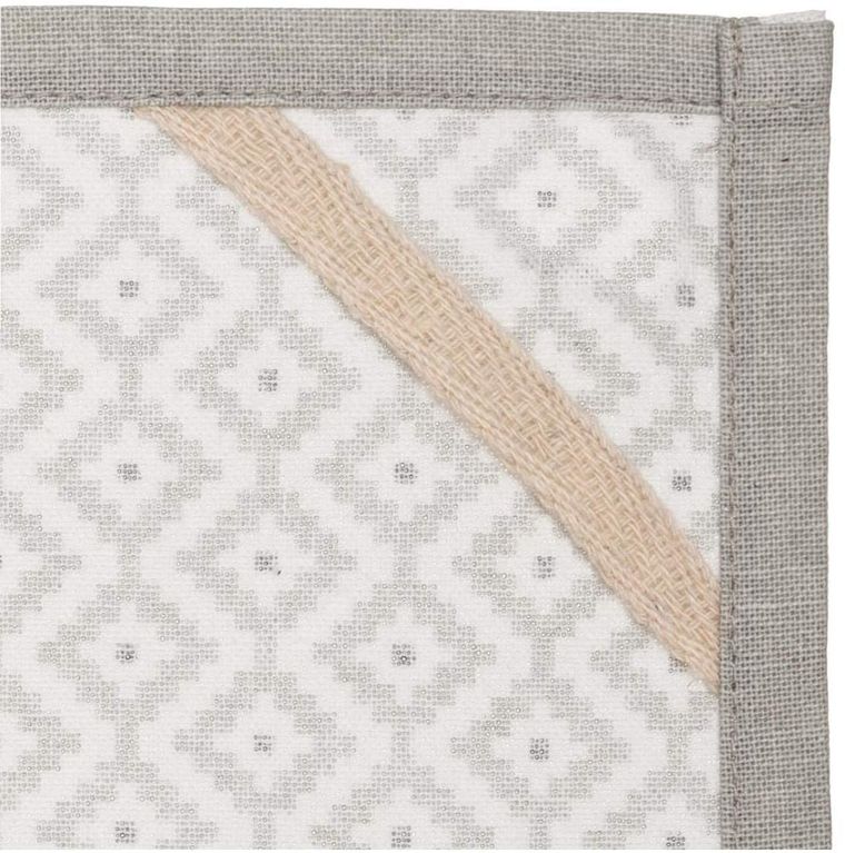 Atmosphera, ręczniki kuchenne z printem, 45-70 cm, 3 szt., szare