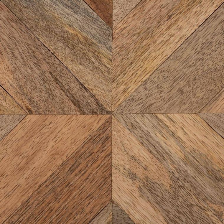 Atmosphera, zestaw stolików kawowych, Basile, drewniane blaty