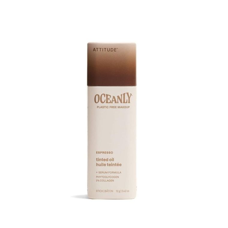 Attitude, Oceanly, olejek koloryzujący, tined oil serum, Espresso, 12 g
