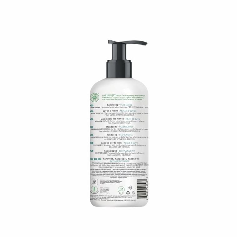 Attitude, Super Leaves, mydło do rąk, liście oliwki, 473 ml