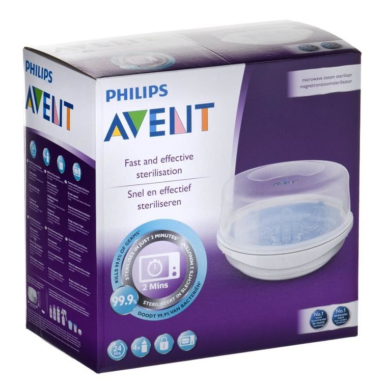 Avent, sterylizator mikrofalowy, SCF281/02