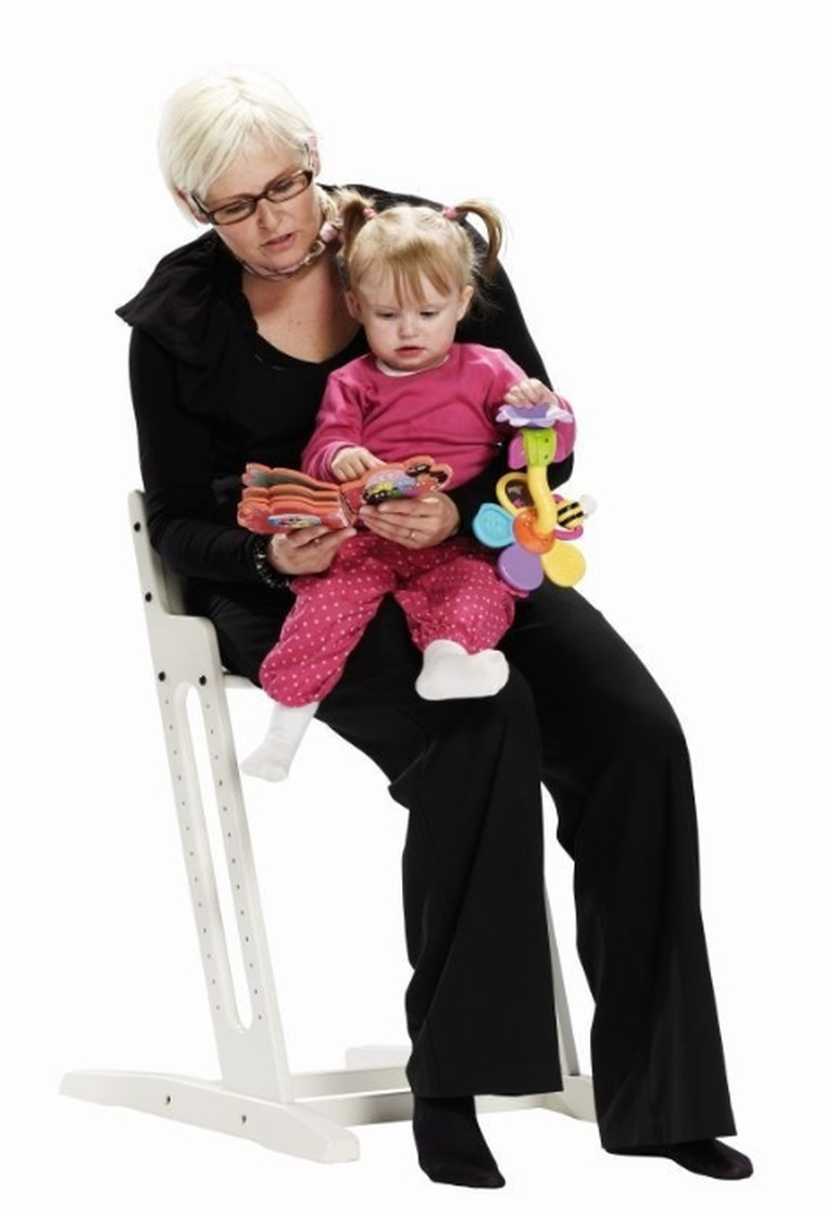 Baby Dan, DanChair, krzesełko do karmienia, szare